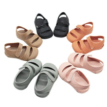 Load image into Gallery viewer, 222AC-Summer boys and girls Velcro baby toddler beach sandals soft sole jelly shoes 
