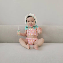 Load image into Gallery viewer, Y0174TG-Summer Korean style bikini two-piece swimsuit &amp; one-piece swimsuit (both styles include swimming cap)
