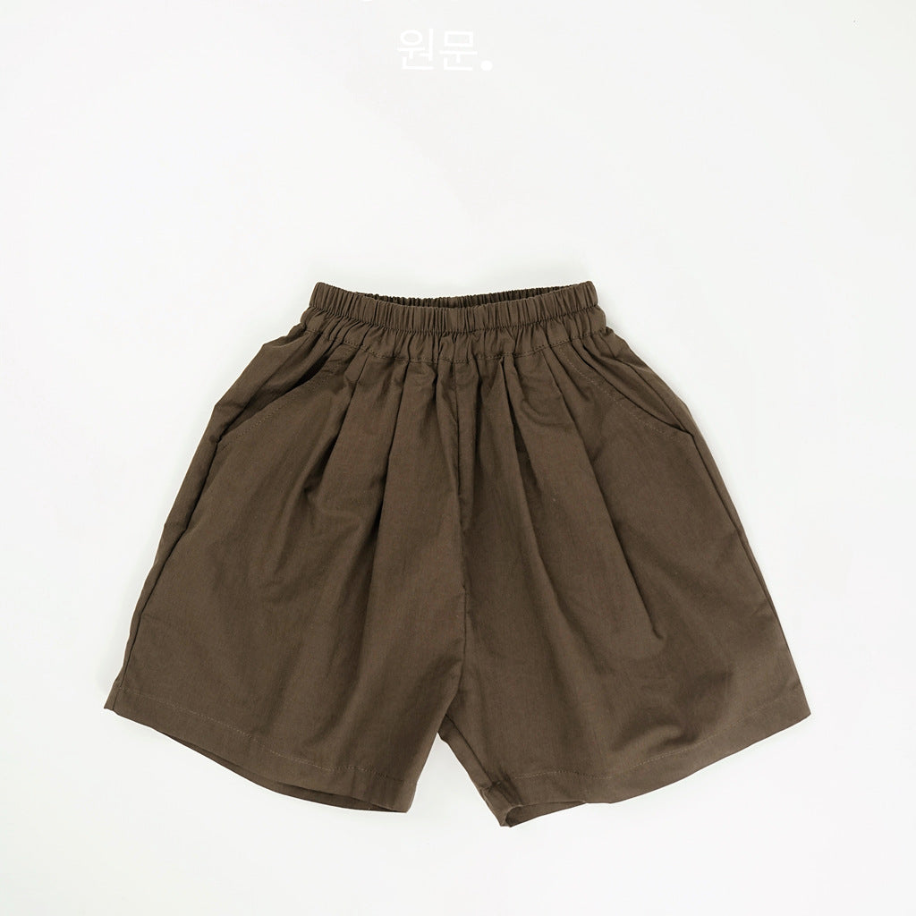 1552PA-夏季韓版復古兒童短褲