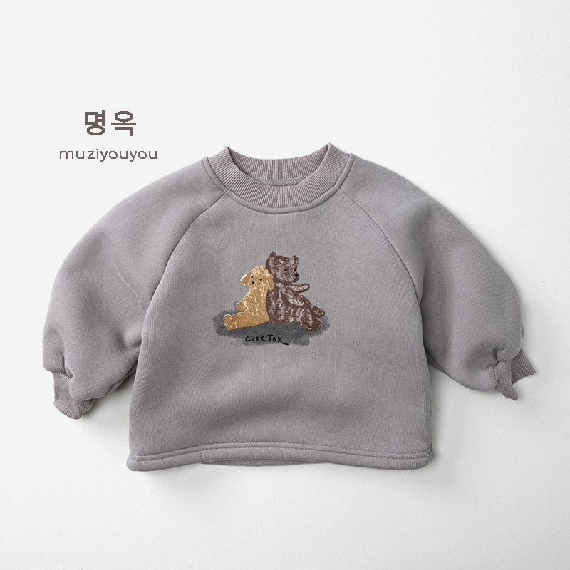 25270SE-冬季加絨保暖衛衣