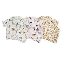 將圖片載入圖庫檢視器 626069TG-夏季｜純棉空調服｜兒童短袖家居服組
