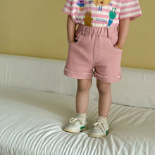 Load image into Gallery viewer, XK260927PA-夏季｜卷邊設計｜休閒短褲
