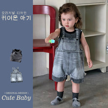 Load image into Gallery viewer, M627142LS-夏季｜牛仔背帶｜內搭背心
