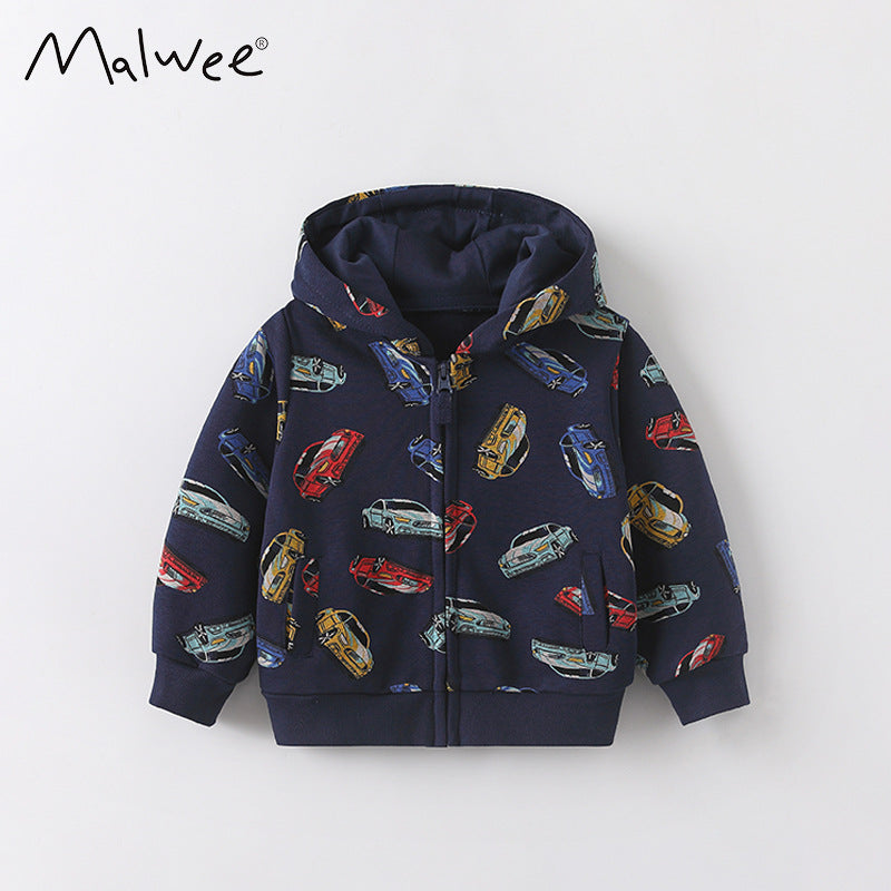 10764SE-秋冬車車連帽外套