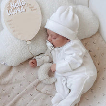 將圖片載入圖庫檢視器 Y95132LS-秋冬包腳連身衣｜華夫格斜襟款
