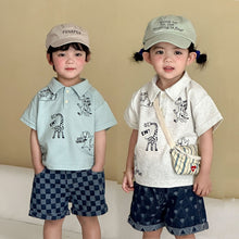 將圖片載入圖庫檢視器 XX260730SE-夏季翻領運動短袖上衣
