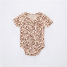Load image into Gallery viewer, C21427LS-Summer European and American style baby short-sleeved one-piece bodysuit 
