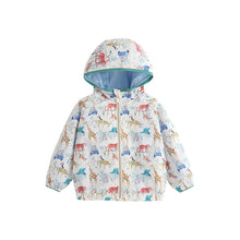 將圖片載入圖庫檢視器 10734SE-秋冬連帽動物拉鍊外套
