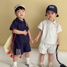 將圖片載入圖庫檢視器 XZ260943TG-夏季｜POLO運動｜套裝
