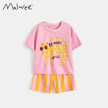 Load image into Gallery viewer, 111073JG-夏季女童短袖家居套裝
