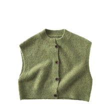 Load image into Gallery viewer, 25B49SE-春秋柔軟復古針織馬甲
