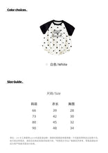將圖片載入圖庫檢視器 622137LS-夏季｜卡通圓點｜男童短袖包屁連體衣
