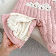 Load image into Gallery viewer, H10670LS-冬季兔子加絨連體衣&amp;內搭上衣
