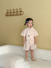 Load image into Gallery viewer, XZ260915TG-夏季｜條紋簡約｜襯衫套裝
