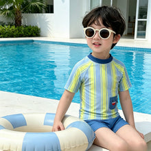 將圖片載入圖庫檢視器 43003TG-夏季｜卡通鯊魚｜分體泳衣泳褲套裝
