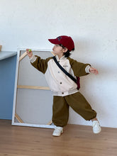 將圖片載入圖庫檢視器 CZ260781TG-春秋季棒球服休閒兩件套
