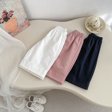 Load image into Gallery viewer, H10685PA-夏季｜純色寬鬆｜休閒長褲
