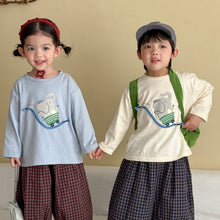 將圖片載入圖庫檢視器 QX261027SE-秋日卡通純棉長袖上衣
