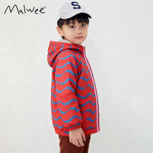 將圖片載入圖庫檢視器 10717SE-秋冬波浪連帽外套
