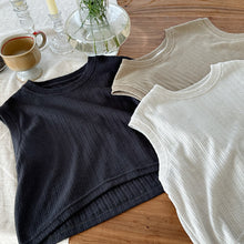 Load image into Gallery viewer, 25X31SE-夏季｜坑條純色｜無袖背心
