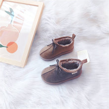 Load image into Gallery viewer, 122701AC-tete same style lace-up suede snow boots for winter

