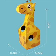 將圖片載入圖庫檢視器 6623AC-萬聖節穿戴式兒童紙盒飛機玩具紙箱恐龍DIY幼兒園手工製作戶外遊戲玩具
