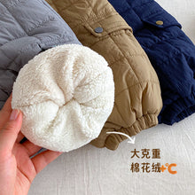 Load image into Gallery viewer, ZDK5262PA-冬季加厚絎線工裝棉褲
