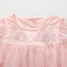 將圖片載入圖庫檢視器 9357DS-夏季紗裙圓領連衣裙
