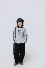 將圖片載入圖庫檢視器 BB2617PCW-秋日美式卡通插肩袖上衣
