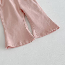 Load image into Gallery viewer, ZCK6067LS-春季刺繡背帶長褲&amp;娃娃上衣
