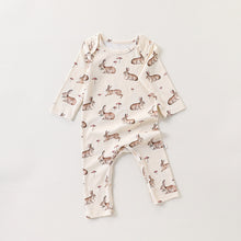 Load image into Gallery viewer, D24488LS-Autumn cotton long-sleeved animal crawling suit 
