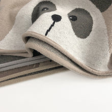 Load image into Gallery viewer, 23T58SE-秋冬熊貓刺繡針織套頭毛衣
