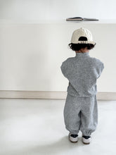 Load image into Gallery viewer, ZQT5256TG-秋季立領貼布狗狗長袖兩件套
