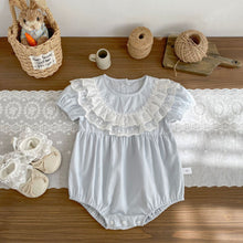 將圖片載入圖庫檢視器 H10718LS-夏季｜泡泡袖｜包屁衣
