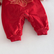 將圖片載入圖庫檢視器 ZDL5690LS-冬季金魚拜年連身衣｜中國風夾棉爬服
