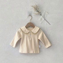 Load image into Gallery viewer, Y7447SE-Autumn A-type cotton shirt collar long-sleeved top 
