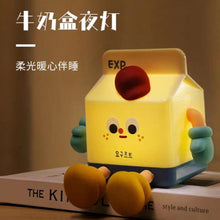 將圖片載入圖庫檢視器 90403AC-卡通牛奶盒小夜燈
