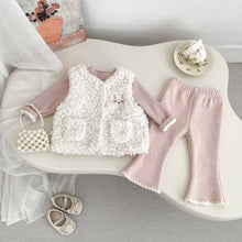 Load image into Gallery viewer, H10655SE-冬季可愛動物加絨馬甲背心
