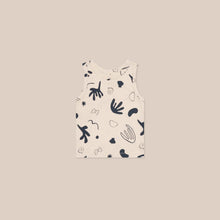 Load image into Gallery viewer, 51419SE-Summer children&#39;s Nordic style sleeveless round neck top 
