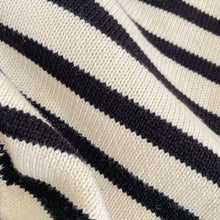 將圖片載入圖庫檢視器 82368LS-秋季韓版嬰幼兒條紋連帽棉紗長袖包屁

