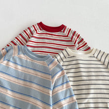 Load image into Gallery viewer, ZCL6183LS-春季條紋長袖連體爬服
