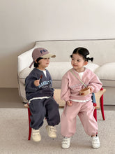 將圖片載入圖庫檢視器 CZ260849TG-春秋季假兩件運動休閒兩件套
