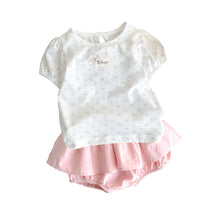 將圖片載入圖庫檢視器 M623025TG-夏季｜碎花泡泡袖｜包屁裙套裝
