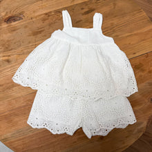 將圖片載入圖庫檢視器 XZ260973TG-夏季｜刺繡花朵｜背心套裝
