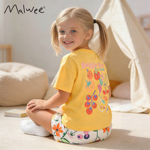 Load image into Gallery viewer, 111011TG-夏季圓領短袖T恤套裝
