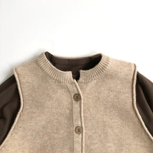 Load image into Gallery viewer, KB36SE-春秋寬鬆復古針織馬甲
