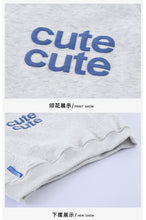 將圖片載入圖庫檢視器 CZ260828TG-春秋季韓版可愛圓領休閒兩件套
