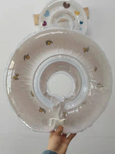Load image into Gallery viewer, 51001AC-Korean style bear olive baby neck ring newborn swimming ring 
