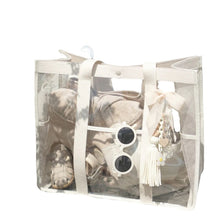 Load image into Gallery viewer, 999AC-Summer Korean version simple large capacity transparent PVC beach storage jelly bag 
