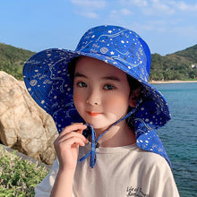 Load image into Gallery viewer, ET-1062AC- Summer large brim thin sun protection bucket hat
